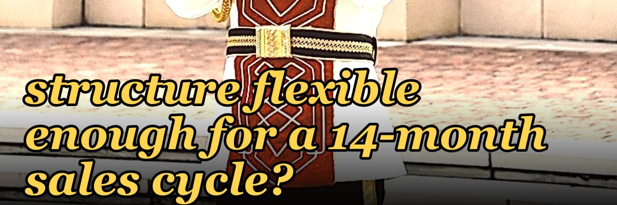 Is your 2027 contract structure flexible enough for a 14-month sales cycle?