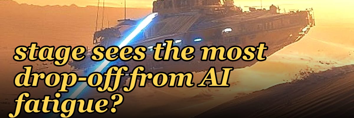 Which 2027 sales cycle stage sees the most drop-off from AI fatigue?