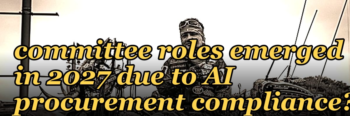 What new buying committee roles emerged in 2027 due to AI procurement compliance?