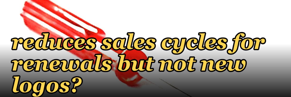 Why are 2027 RevOps teams finding that AI reduces sales cycles for renewals but not new logos?