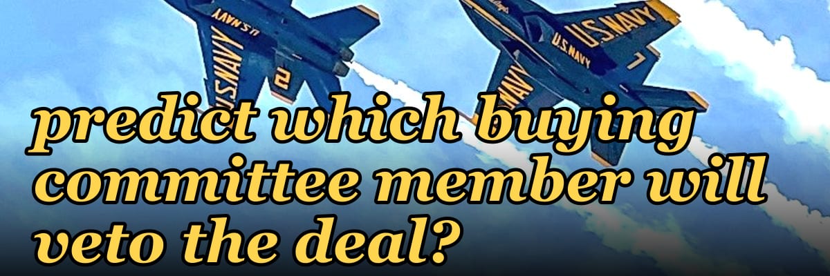 Can AI in 2027 reliably predict which buying committee member will veto the deal?