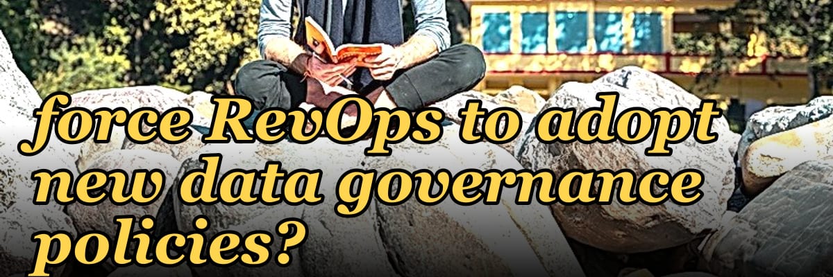 How does vendor consolidation in 2027 force RevOps to adopt new data governance policies?
