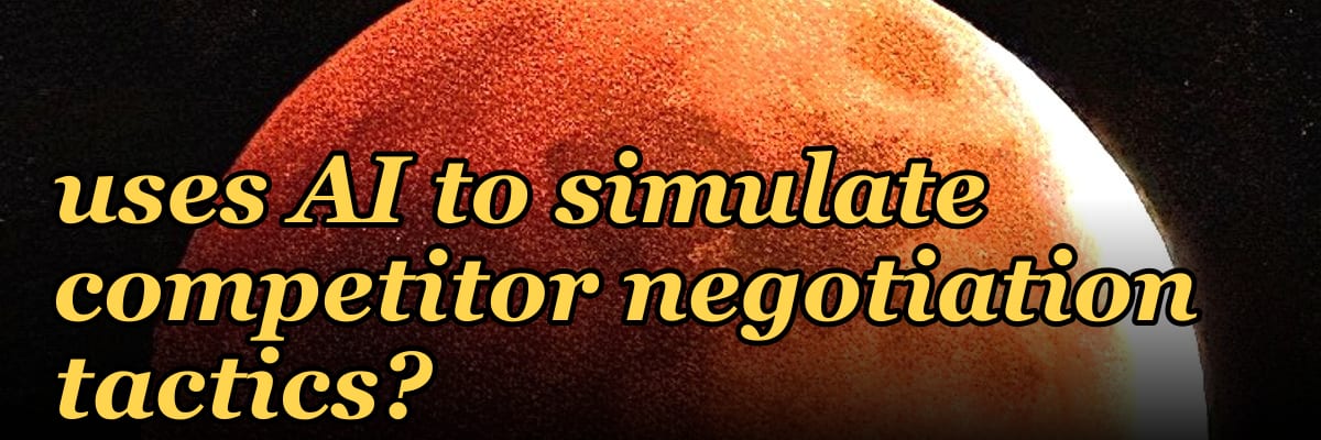 How do vendors successfully navigate a buying committee that uses AI to simulate competitor negotiation tactics?