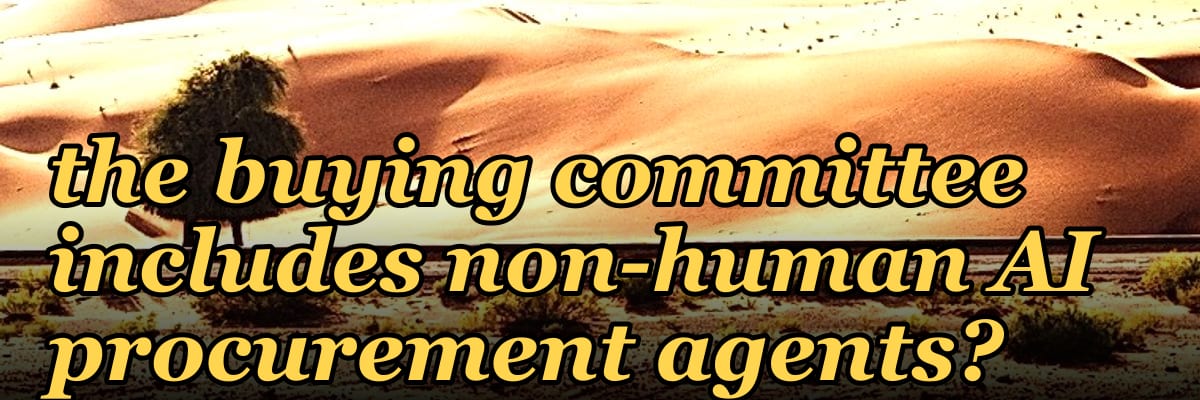 How does RevOps price a seat-based model when the buying committee includes non-human AI procurement agents?
