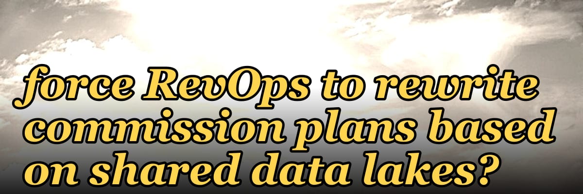 How does the 2027 trend of vendor consolidation force RevOps to rewrite commission plans based on shared data lakes?