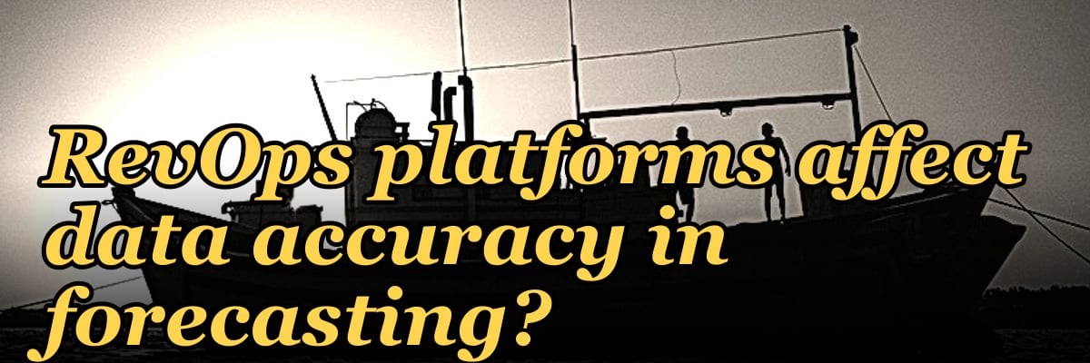 How do consolidated RevOps platforms affect data accuracy in forecasting?