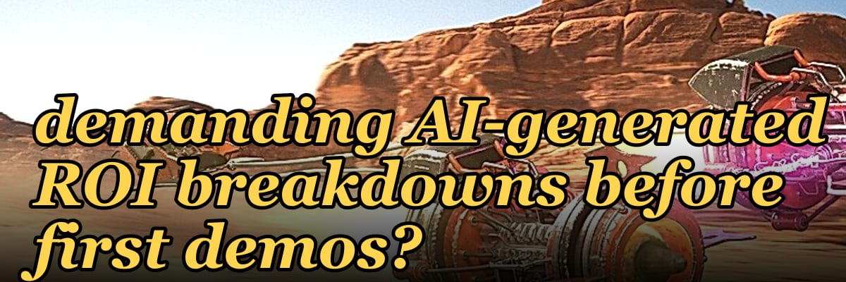 Why are buying committees in 2027 demanding AI-generated ROI breakdowns before first demos?