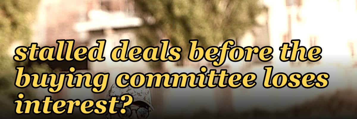 How can RevOps use AI in the funnel to identify stalled deals before the buying committee loses interest?