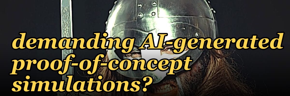 Why are 2027 buyers demanding AI-generated proof-of-concept simulations?