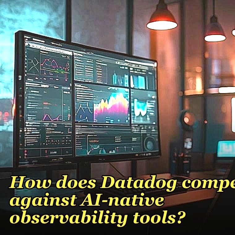 How does Datadog compete against AI-native observability tools?