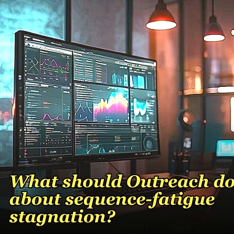What should Outreach do about sequence-fatigue stagnation?