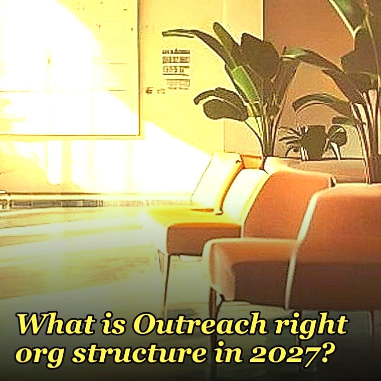 What is Outreach right org structure in 2027?