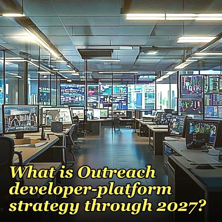 What is Outreach developer-platform strategy through 2027?