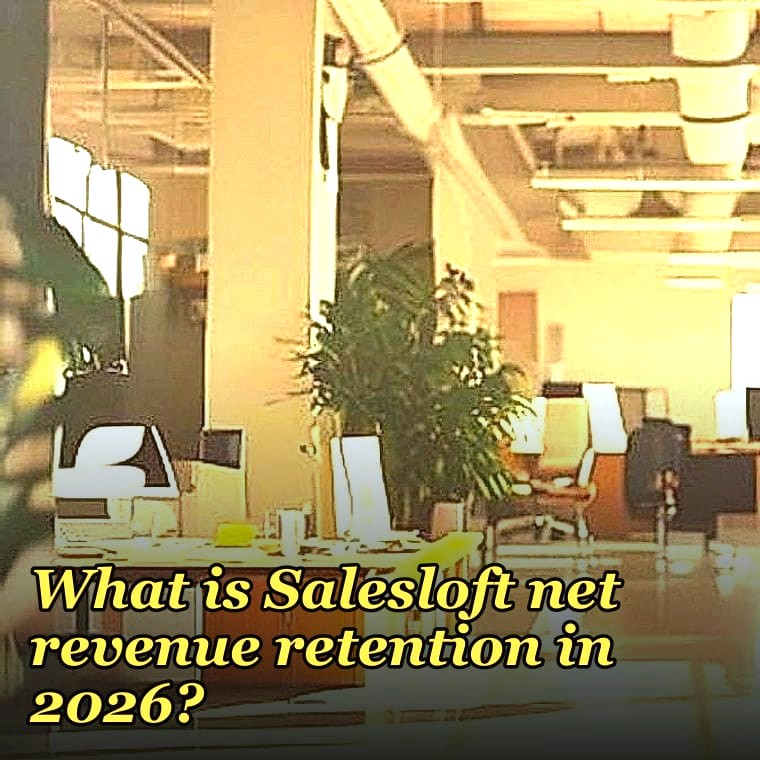 What is Salesloft net revenue retention in 2026?