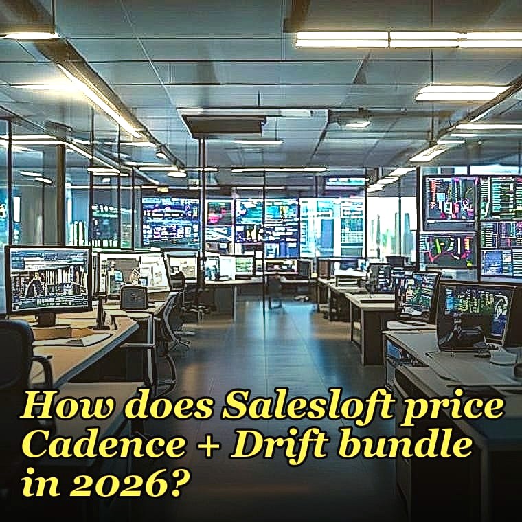 How does Salesloft price Cadence + Drift bundle in 2026?