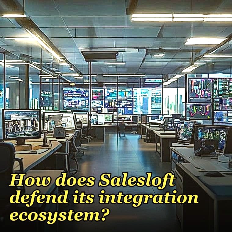 How does Salesloft defend its integration ecosystem?