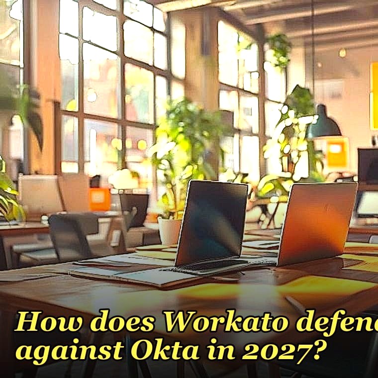 How does Workato defend against Okta in 2027?