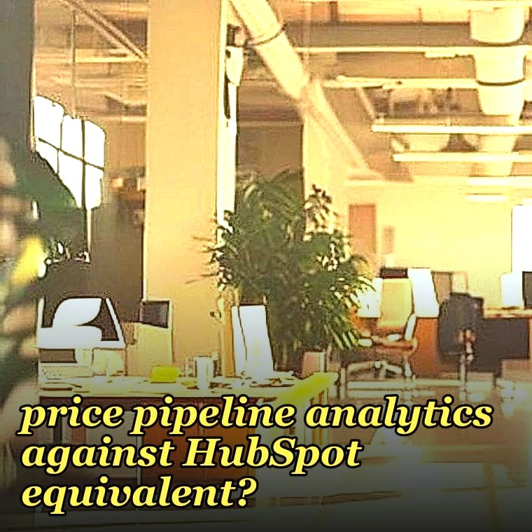 How should ServiceNow price pipeline analytics against HubSpot equivalent?