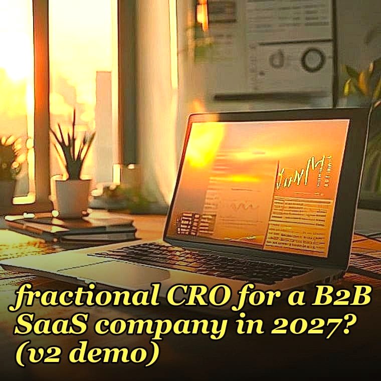 How do I hire a fractional CRO for a B2B SaaS company in 2027? (v2 demo)