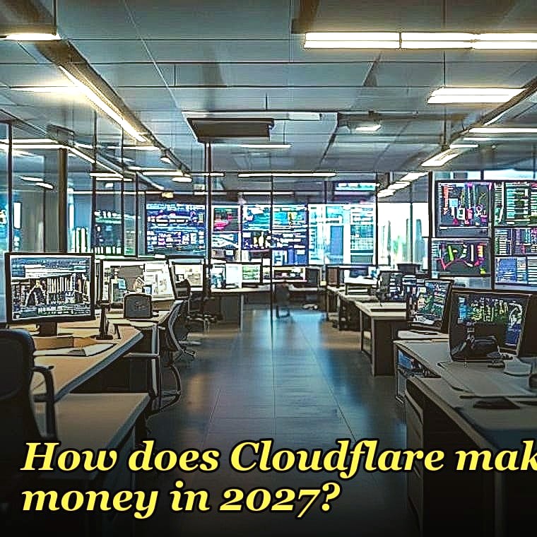 How does Cloudflare make money in 2027?