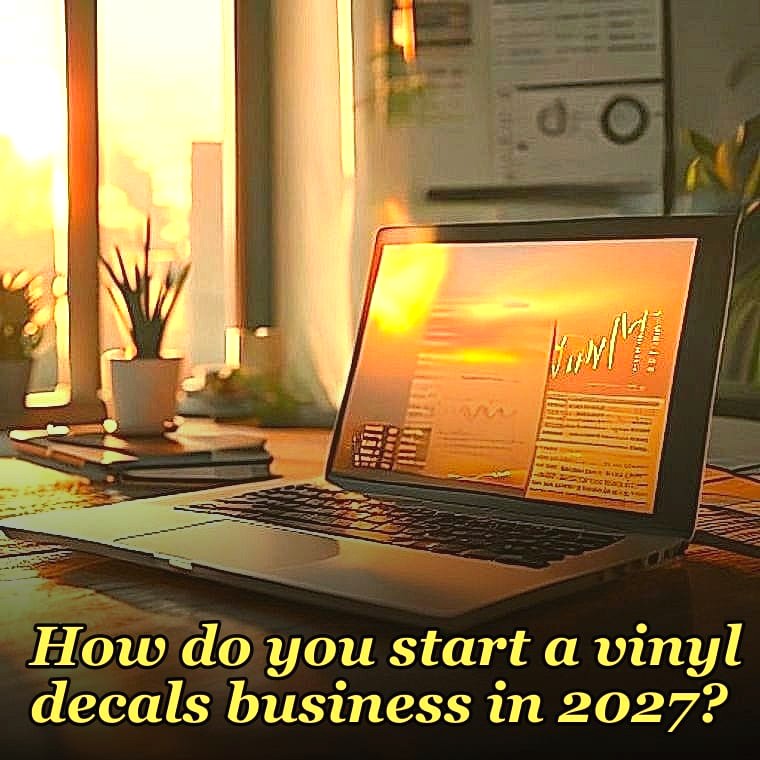 How do you start a vinyl decals business in 2027?