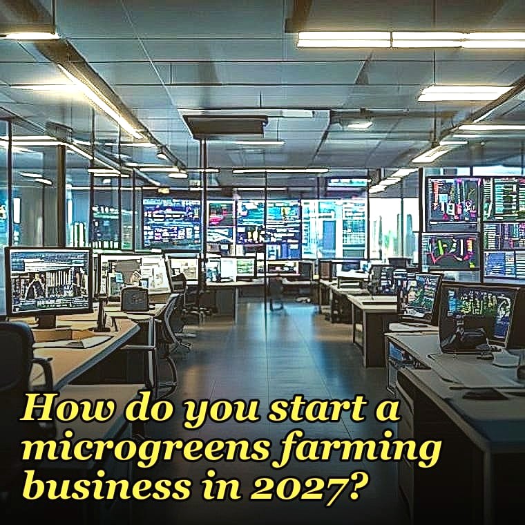 How do you start a microgreens farming business in 2027?