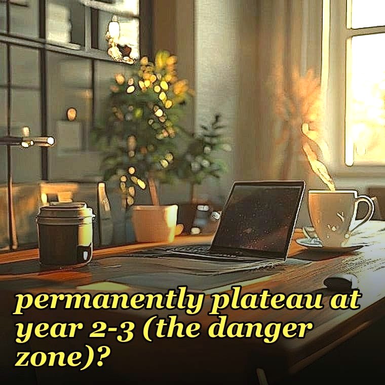 How do you prevent reps from becoming permanently plateau at year 2-3 (the danger zone)?