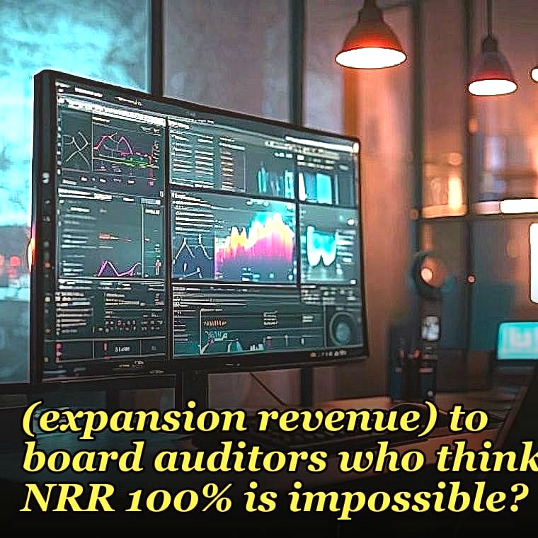 How do you explain negative churn (expansion revenue) to board auditors who think NRR >100% is impossible?