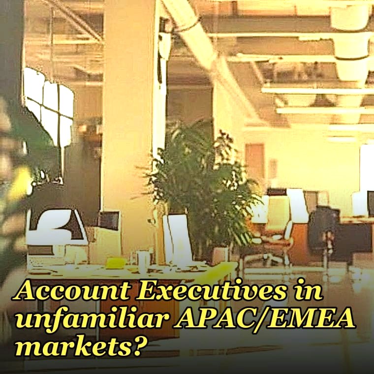 What's the hiring formula for local Account Executives in unfamiliar APAC/EMEA markets?