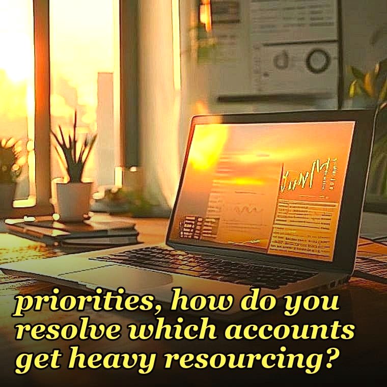 When ABM and sales ops collide on account priorities, how do you resolve which accounts get heavy resourcing?
