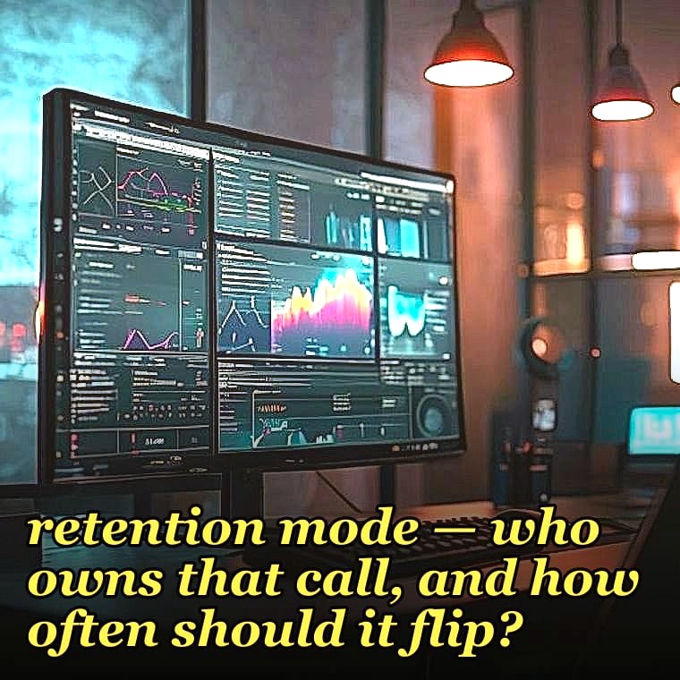 What's the right operating model for deciding whether your company should be in acquisition mode or retention mode — who owns that call, and how often should it flip?