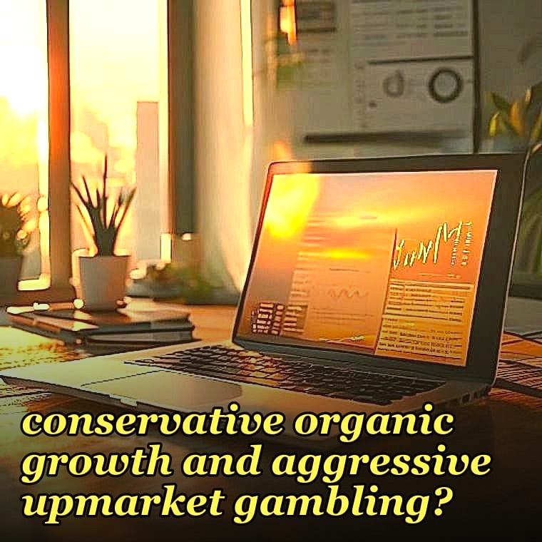 How should a CRO calibrate qualification rigor when cash position and runway are forcing a choice between conservative organic growth and aggressive upmarket gambling?