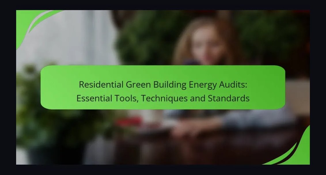 How do you start a residential energy audit business in 2027?