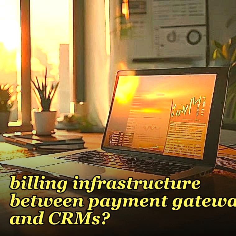 How do you set up PLG billing infrastructure between payment gateways and CRMs?