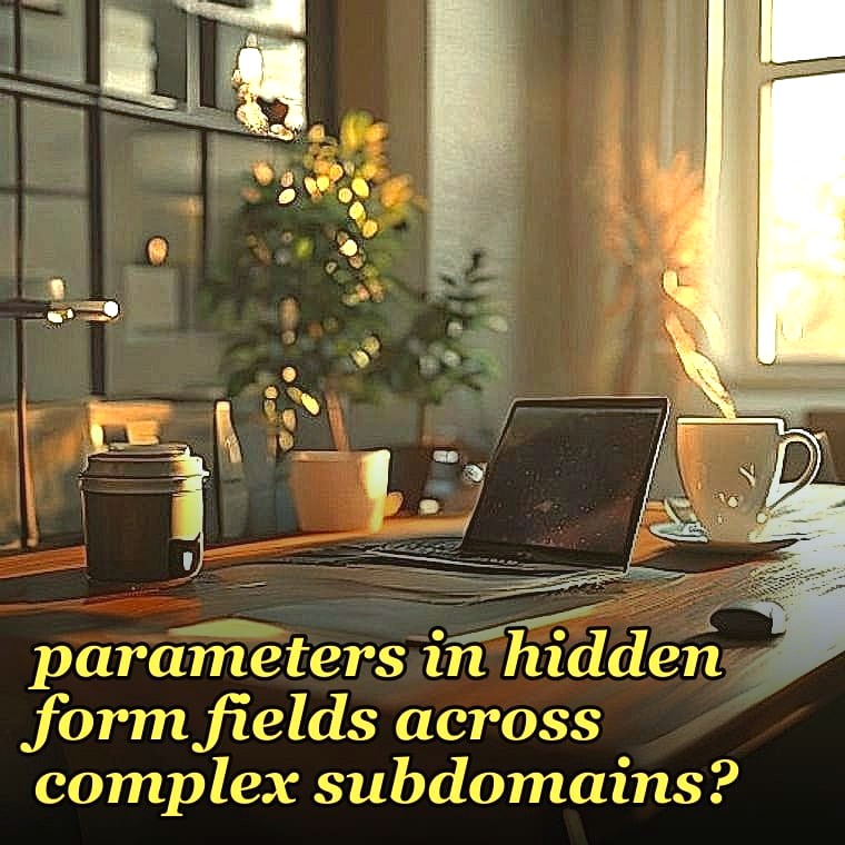 How do you capture UTM parameters in hidden form fields across complex subdomains?