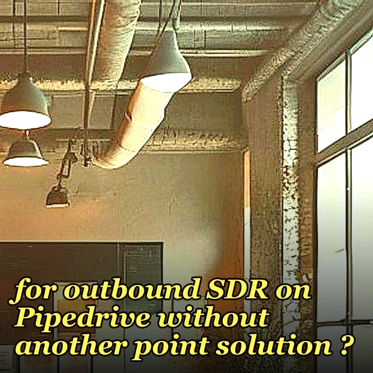 How do you dedupe NRR for outbound SDR on Pipedrive without another point solution ?