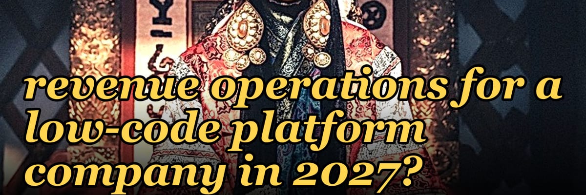 How do you architect revenue operations for a low-code platform co — 1.2 Mid-market field motion