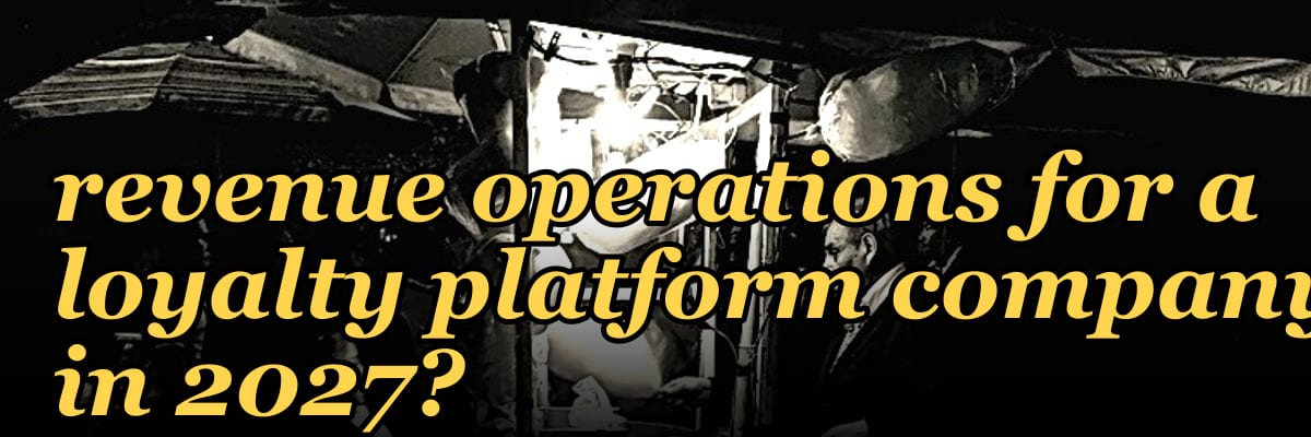 How do you architect revenue operations for a loyalty platform com — 1.2 Mid-market field motion