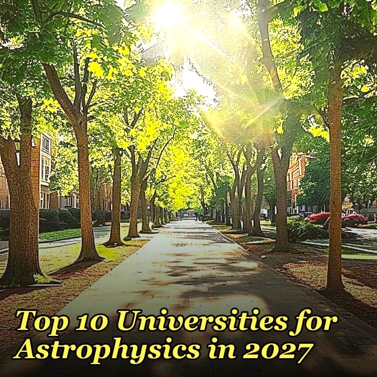 Top 10 Universities for Astrophysics in 2027