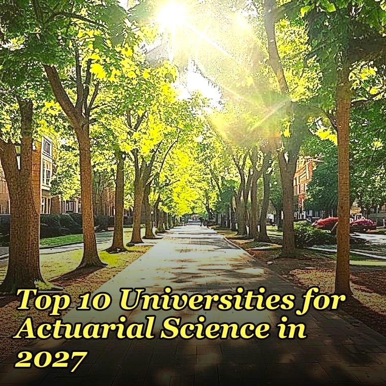 Top 10 Universities for Actuarial Science in 2027