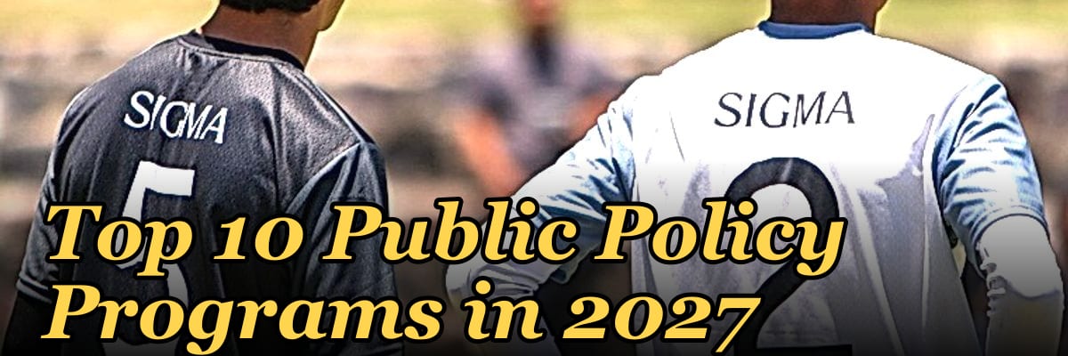 Top 10 Public Policy Programs in 2027