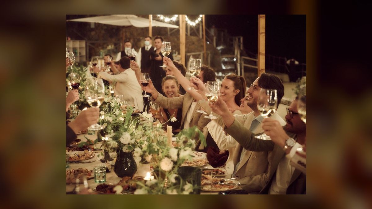 A Welcome Toast at a Family Reunion