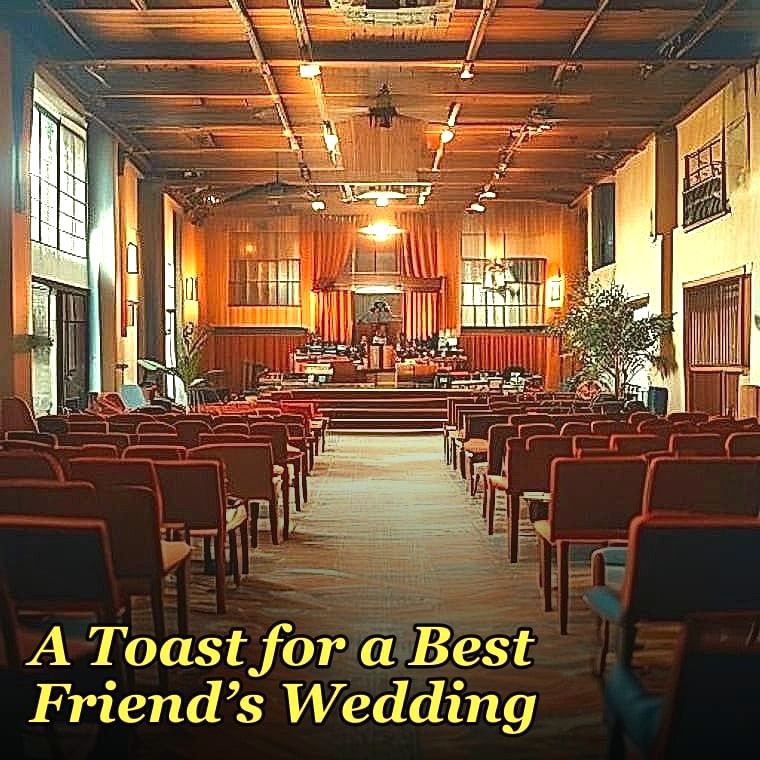 A Toast for a Best Friend’s Wedding