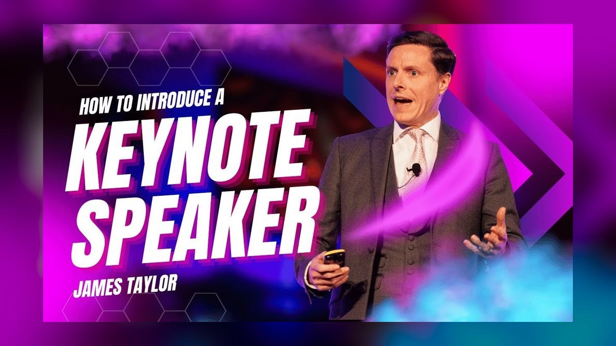 A Speech to Introduce a Keynote Speaker