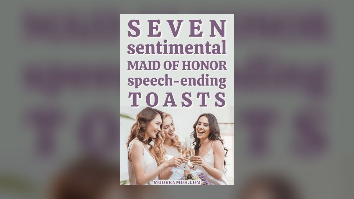 A Wedding Speech for a Maid of Honor — figure 7