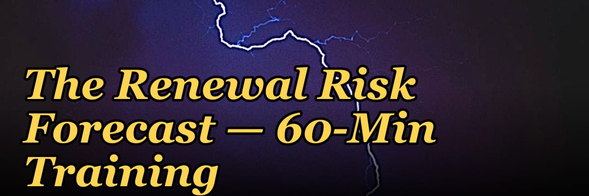 The Renewal Risk Forecast — 60-Min Training