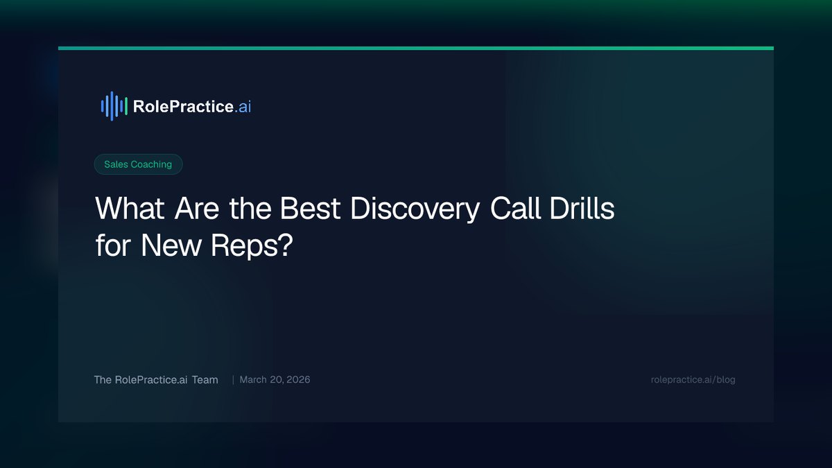 Top 10 deal review training drills for B2B sales reps in 2027