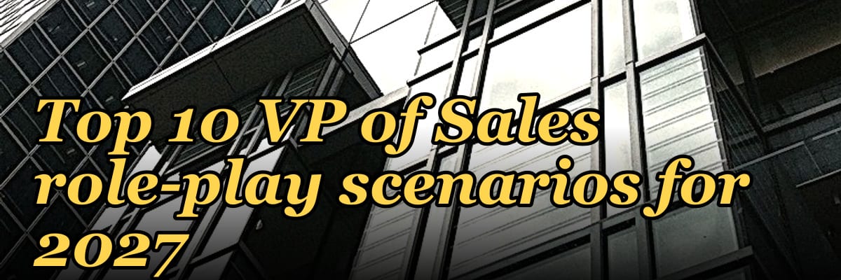 How do you architect revenue operations for a cybersecurity vendor in 2027?