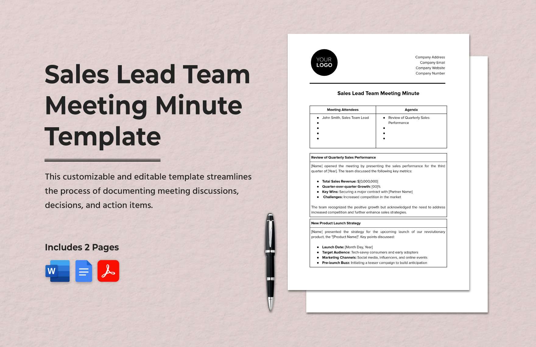 Top 10 team-meeting templates to boost weekly sales pipeline reviews — figure 10