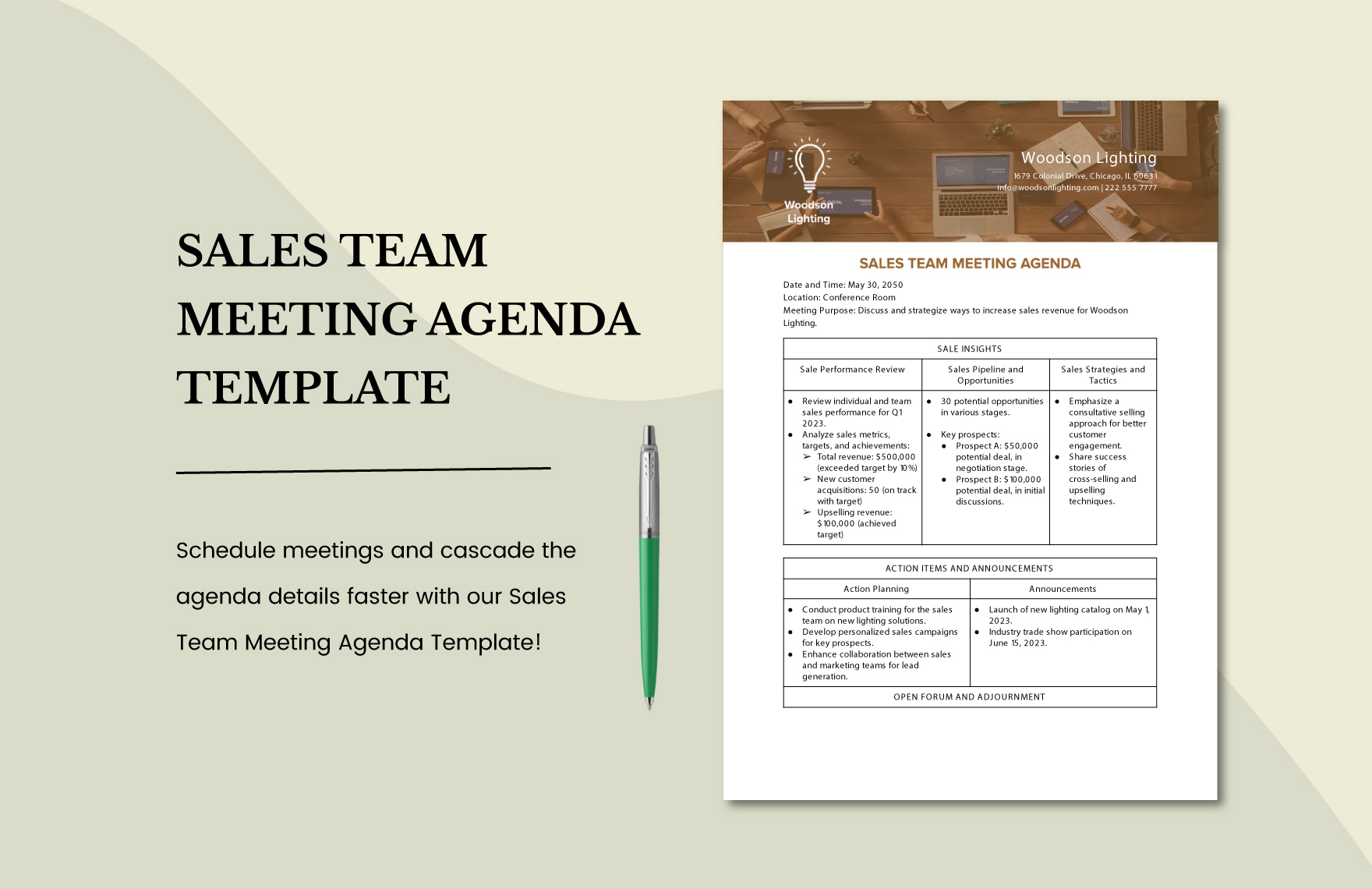 Top 10 team-meeting templates to boost weekly sales pipeline reviews — figure 6